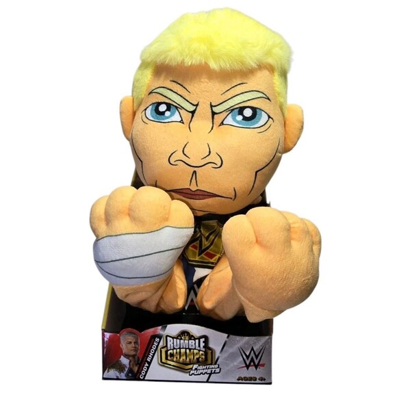 WWE Cody Rhodes Rumble Champs Fighting Puppet Brand New Wrestling - Picture 1 of 5